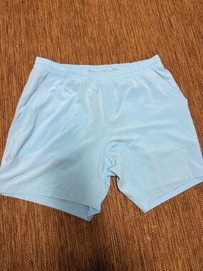 lululemon athletica Light Blue Training Shorts